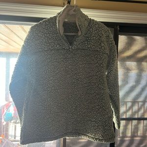 Teal Peachlove Sherpa